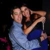 Sofia Vergara et son fiancé Nick Loeb à la soirée du Nouvel An de l'hôtel Delano, à Miami, le 31 décembre 2012