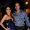 La sublime Sofia Vergara et son fiancé Nick Loeb à la soirée du Nouvel An de l'hôtel Delano, à Miami, le 31 décembre 2012