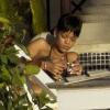 Rihanna en vacances dans une villa à la Barbade, le 19 décembre 2012