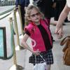 La petite Violet vole la vedette à sa maman Jennifer Garner à Los Angeles le 5 janvier 2012