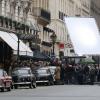 Sur le tournage du biopic Grace of Monaco, d'Olivier Dahan à Paris, le 6 janvier 2013.