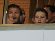 David Beckham : Sexy papa, en famille au stade... Retour définitif à Londres ?