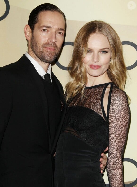 Kate Bosworth et son compagnon Michael Polish à la soirée Audi Pre-Golden Globes Party à Los Angeles, le 6 janvier 2013.