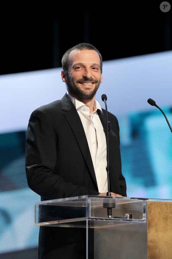 Mathieu Kassovitz lors des César 2012