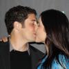 Jason Biggs et la belle Jenny Mollen à la soirée de lancement de la saison 2 de Girls, au NYU Skirball Center, le 9 janvier 2013.
