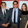 Francis Ford Coppola, Roman Coppola et Sofia Coppola lors de l'avant-première de A Glimpse Inside The Mind of Charles Swan lll à New York le 10 janvier 2013.