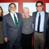 Sofia Coppola, Francis Ford Coppola, Eleanor, Roman Coppola et sa compagne Jennifer Furches lors de l'avant-première de A Glimpse Inside The Mind of Charles Swan lll à New York le 10 janvier 2013.