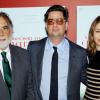 Francis Ford Coppola, Roman Coppola et Sofia Coppola lors de l'avant-première de A Glimpse Inside The Mind of Charles Swan lll à New York le 10 janvier 2013.