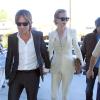 Nicole Kidman et Keith Urban arrivant à la soirée "Gold meets Golden" à Los Angeles, le samedi 12 janvier 2013.