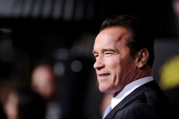 Arnold Schwarzenegger revient sur le devant de la scène lors de l'avant-première hollywoodienne de son dernier film, Le Dernier rempart, le 14 janvier 2013