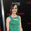 La jolie Ellen Page à l'avant-première du film Inception, à Los Angeles, le 13 juillet 2010.