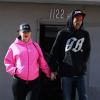 Amber Rose et Wiz Khalifa quittent un cours pré-natal à Beverly Hills, le 18 décembre 2012.