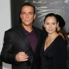 Jean-Claude Van Damme et sa femme Gladys Portugues à Los Angeles le 15 août 2012.