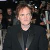 Quentin Tarantino à Londres pour présenter Django Unchained, le 10 janvier 2013.