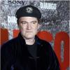 Quentin Tarantino pendant l'avant-première parisienne de Django Unchained au Grand Rex à Paris le 7 janvier 2013.