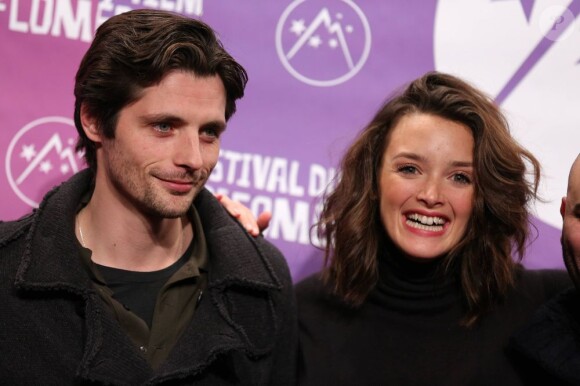 Raphaël Personnaz retrouve Charlotte Le Bon au festival international du film de comédie de l'Alpe d'Huez le 17 Janvier 2013.