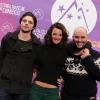 Raphaël Personnaz, Charlotte Le Bon et Jérôme Commandeur sont au festival international du film de comédie de l'Alpe d'Huez le 17 Janvier 2013.