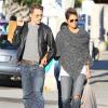 Halle Berry et son fiancé Olivier Martinez font du shopping à Los Angeles le 18 janvier 2013