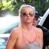 La chanteuse Britney Spears en tenue légère à Los Angeles, le 19 janvier 2013.