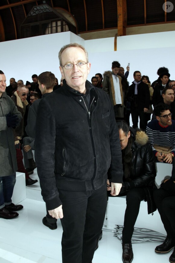 Renaud Donnedieu de Vabres au défilé Dior le 19 janvier 2013.