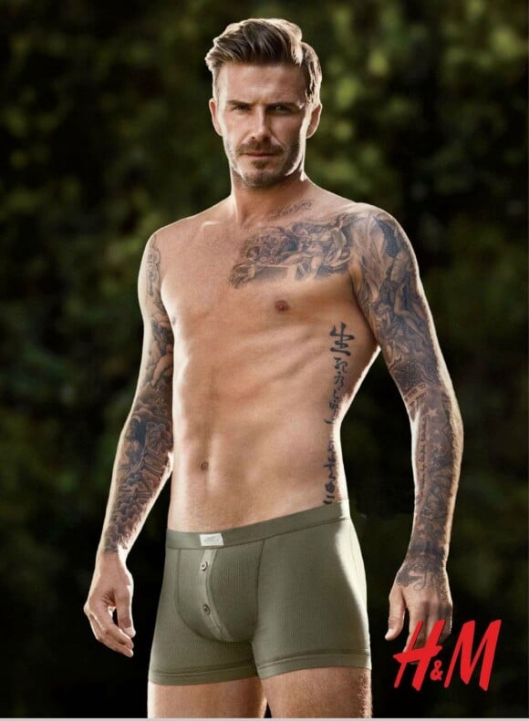 David Beckham dévoile son corps tatoué dans la nouvelle campagne H&M
