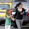 Courteney Cox et sa fille Coco Arquette dans les rues de Malibu, le 18 janvier 2013.