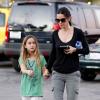 Courteney Cox et sa fille Coco Arquette dans les rues de Malibu, le 18 janvier 2013.