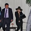 Lady Gaga au Chateau Marmont en compagnie de ses parents, à Los Angeles, le 20 janvier 2013.