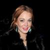 Lindsay Lohan va dîner au restaurant Nozomi à Londres le 2 Janvier 2013.
