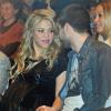 Shakira et Gérard Piqué assistent à la présentation du livre de son père à Barcelone le 14 Janvier 2013.