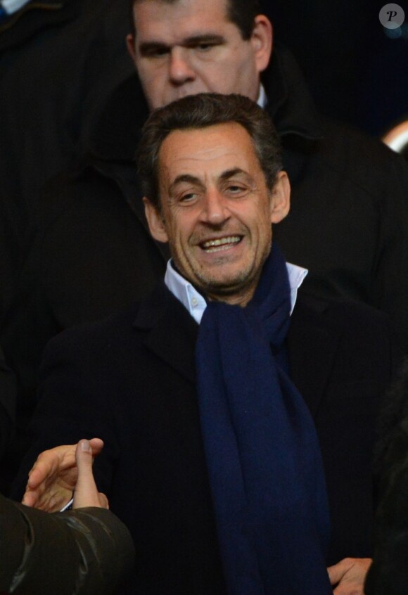 Nicolas Sarkozy en décembre 2012 à Paris