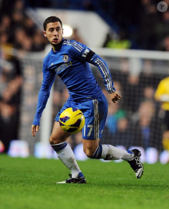 Eden Hazard lors de Chelsea - Manchester City (0-0) le 25 novembre 2012.