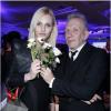 Andrej Pejic et Jean-Paul Gaultier assistent au 11e Dîner de la Mode contre le Sida au Pavillon d'Armenonville. Paris, le 24 janvier 2013.