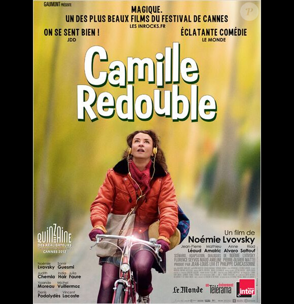 Affiche officielle du film Camille Redouble.