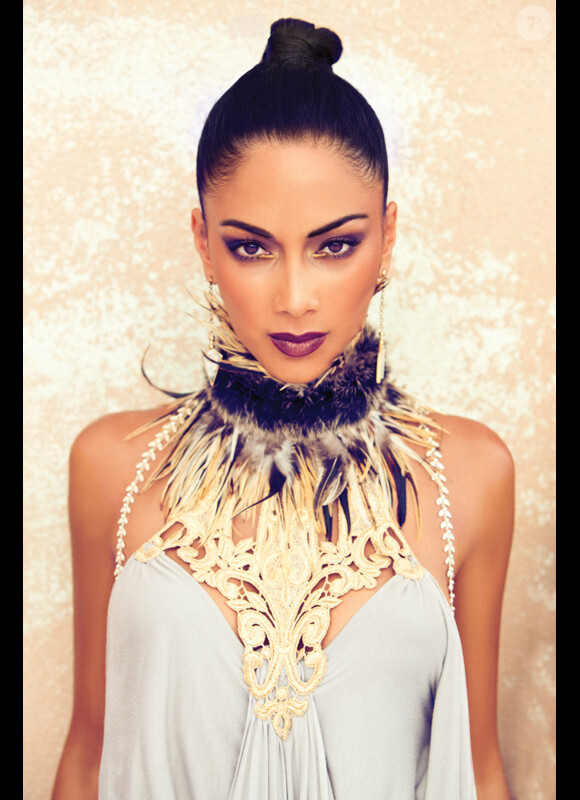 Nicole Scherzinger fait des photos pour la promotion de son nouveau single Boomerang. Le 10 janvier 2013.