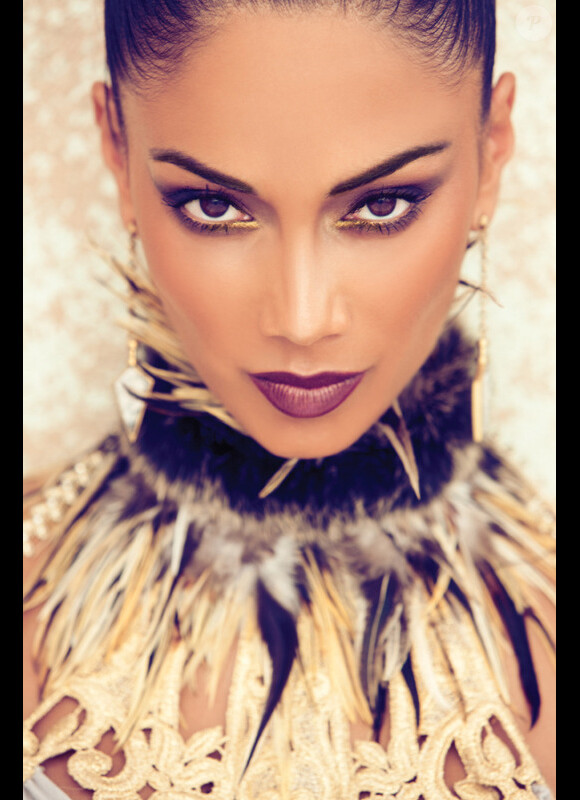 Nicole Scherzinger fait des photos pour la promotion de son nouveau single Boomerang. Le 10 janvier 2013.