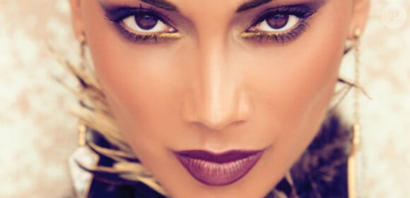Nicole Scherzinger fait des photos pour la promotion de son nouveau single Boomerang. Le 10 janvier 2013.
