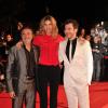 Michael Youn, Isabelle Funaro et José Garcia lors des 14ème NRJ Music Awards, le samedi 26 janvier 2013 à Cannes.