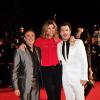 Michael Youn, Isabelle Funaro et José Garcia lors des 14ème NRJ Music Awards, le samedi 26 janvier 2013 au MIDEM de Cannes.