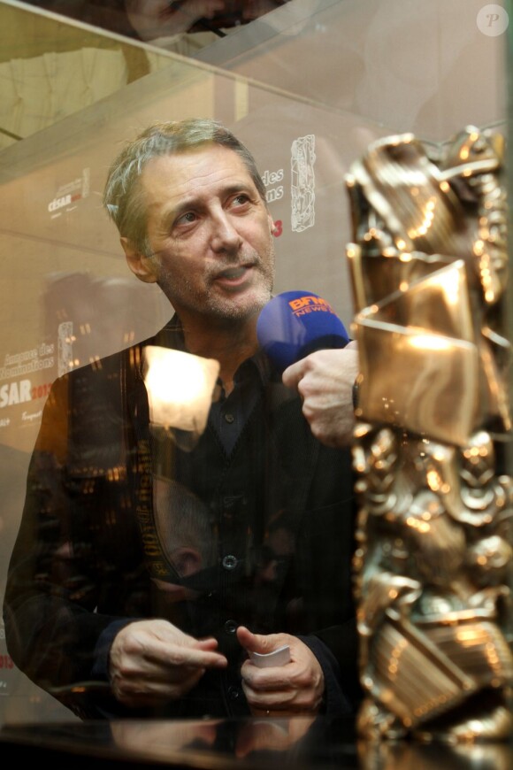 Antoine de Caunes à Paris le 25 janvier 2013, lors de l'annonce des nommés pour les César 2013.