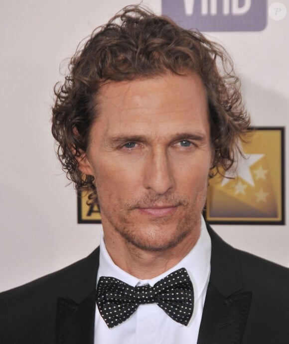 Matthew McConaughey lors des Critics' Choice Movie Awards à Santa Monica, le 10 janvier 2013. Encore amaigri, mais sur la voie du retour.