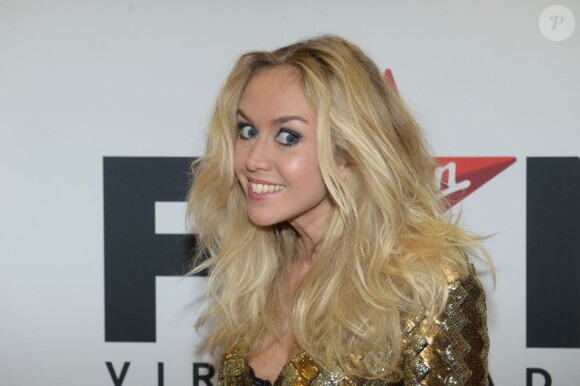 Enora Malagré lors de la soirée Virgin Radio Fans, à Paris, le 8 décembre 2012