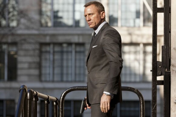 Daniel Craig star de Skyfall, l'un des plus grands succès de l'année 2012.