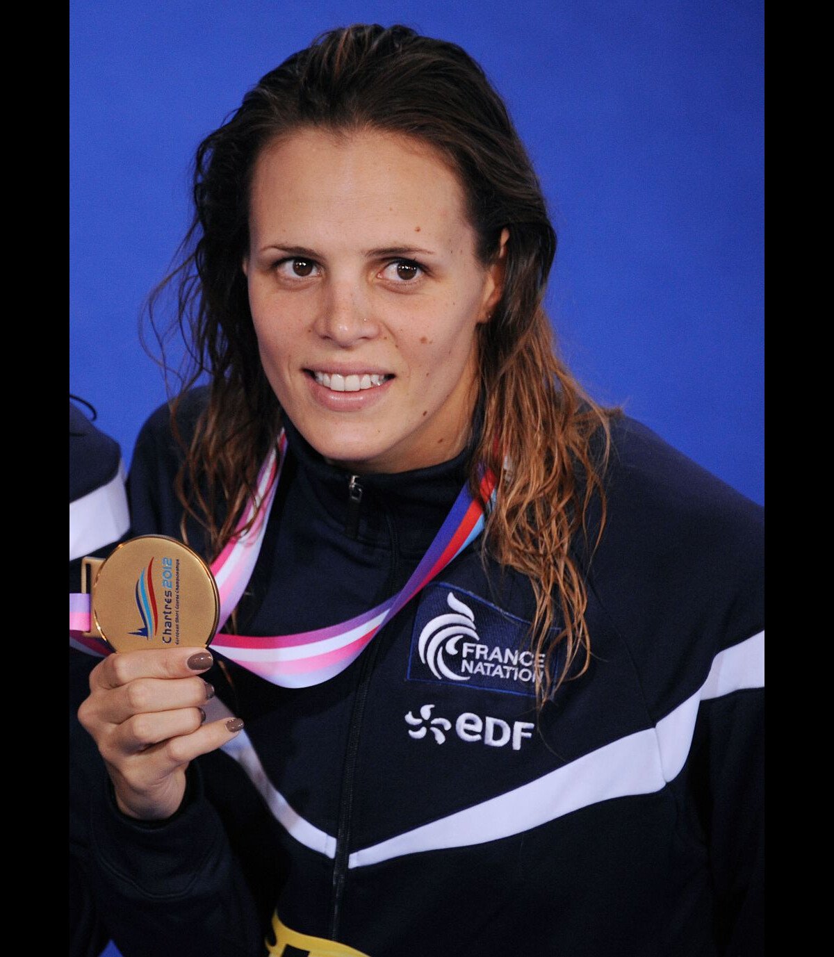 Photo Laure Manaudou lors des Championnats d'Europe de Natation à