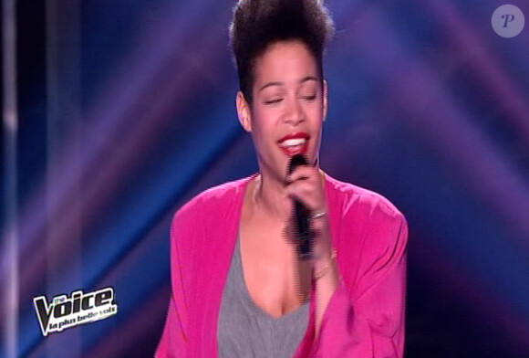 Tyssa dans The Voice 2 le samedi 2 février 2013 sur TF1