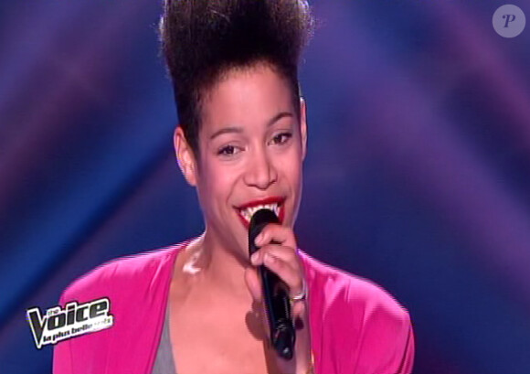 Tyssa dans The Voice 2 le samedi 2 février 2013 sur TF1