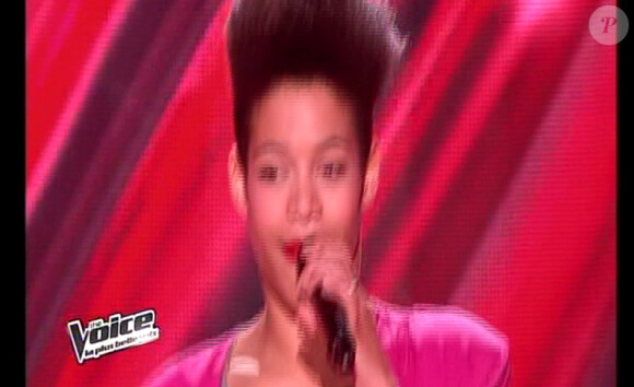 Tyssa dans The Voice 2 le samedi 2 février 2013 sur TF1