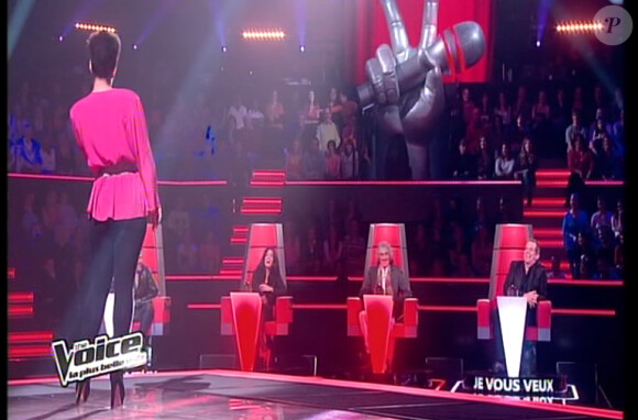 Tyssa dans The Voice 2 le samedi 2 février 2013 sur TF1
