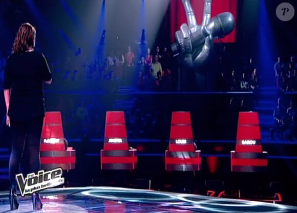 Justy dans The Voice 2 le samedi 2 février 2013 sur TF1