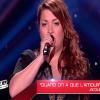 Justy dans The Voice 2 le samedi 2 février 2013 sur TF1